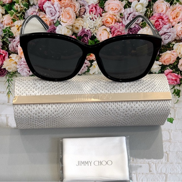 Jimmy Choo Accessories - Jimmy Choo Black Sunglasses